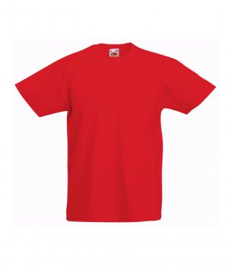 10-11 Years T-Shirt Fruit of the Loom Unisex Kids Original T Manufacturer Size:32 Orange